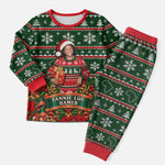Fannie Lou Hamer Christmas Pajama Set Retro Ugly Christmas Pattern Civil Rights Activist Pan African