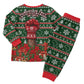 Fannie Lou Hamer Christmas Pajama Set Retro Ugly Christmas Pattern Civil Rights Activist Pan African