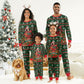 Fannie Lou Hamer Christmas Pajama Set Retro Ugly Christmas Pattern Civil Rights Activist Pan African
