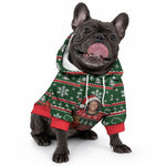 Fannie Lou Hamer Christmas Pet Hoodie Retro Ugly Christmas Pattern Civil Rights Activist Pan African