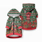 Fannie Lou Hamer Christmas Pet Hoodie Retro Ugly Christmas Pattern Civil Rights Activist Pan African