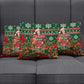 Fannie Lou Hamer Christmas Pillow Cover Retro Ugly Christmas Pattern Civil Rights Activist Pan African