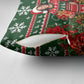 Fannie Lou Hamer Christmas Pillow Cover Retro Ugly Christmas Pattern Civil Rights Activist Pan African