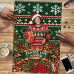 Fannie Lou Hamer Christmas Puzzle Retro Ugly Christmas Pattern Civil Rights Activist Pan African
