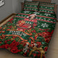 Fannie Lou Hamer Christmas Quilt Bed Set Retro Ugly Christmas Pattern Civil Rights Activist Pan African