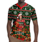 Fannie Lou Hamer Christmas Rugby Jersey Retro Ugly Christmas Pattern Civil Rights Activist Pan African