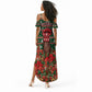 Fannie Lou Hamer Christmas Summer Maxi Dress Retro Ugly Christmas Pattern Civil Rights Activist Pan African