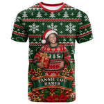 Fannie Lou Hamer Christmas T shirt Retro Ugly Christmas Pattern Civil Rights Activist Pan African