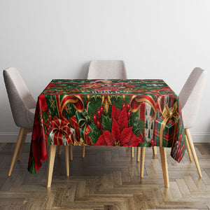 Fannie Lou Hamer Christmas Tablecloth Retro Ugly Christmas Pattern Civil Rights Activist Pan African