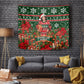 Fannie Lou Hamer Christmas Tapestry Retro Ugly Christmas Pattern Civil Rights Activist Pan African