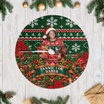 Fannie Lou Hamer Christmas Tree Skirt Retro Ugly Christmas Pattern Civil Rights Activist Pan African