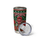 Fannie Lou Hamer Christmas Tumbler Cup Retro Ugly Christmas Pattern Civil Rights Activist Pan African