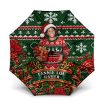 Fannie Lou Hamer Christmas Umbrella Retro Ugly Christmas Pattern Civil Rights Activist Pan African