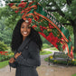 Fannie Lou Hamer Christmas Umbrella Retro Ugly Christmas Pattern Civil Rights Activist Pan African