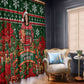 Fannie Lou Hamer Christmas Window Curtain Retro Ugly Christmas Pattern Civil Rights Activist Pan African
