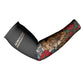 Morocco Independence Day Arm Sleeves Atlas Lion Red Rose Atlas Mountain Heritage