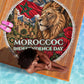 Morocco Independence Day Beach Blanket Atlas Lion Red Rose Atlas Mountain Heritage