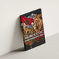 Morocco Independence Day Canvas Wall Art Atlas Lion Red Rose Atlas Mountain Heritage