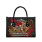 Morocco Independence Day Leather Bag Atlas Lion Red Rose Atlas Mountain Heritage