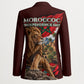 Morocco Independence Day Lion Blazer Atlas Mountain Kasbah Heritage