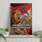 Morocco Independence Day Lion Canvas Wall Art Atlas Mountain Kasbah Heritage
