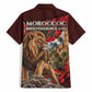 Morocco Independence Day Lion Hawaiian Shirt Atlas Mountain Kasbah Heritage