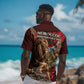 Morocco Independence Day Lion Hawaiian Shirt Atlas Mountain Kasbah Heritage