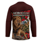 Morocco Independence Day Lion Hockey Jersey Atlas Mountain Kasbah Heritage