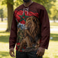 Morocco Independence Day Lion Hockey Jersey Atlas Mountain Kasbah Heritage