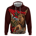 Morocco Independence Day Lion Hoodie Atlas Mountain Kasbah Heritage