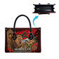 Morocco Independence Day Lion Leather Bag Atlas Mountain Kasbah Heritage