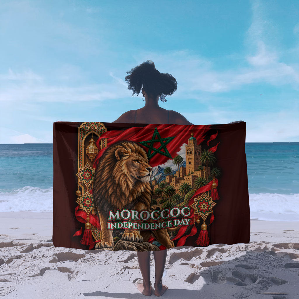 Morocco Independence Day Lion Sarong Atlas Mountain Kasbah Heritage