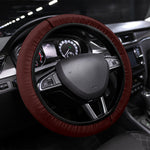 Morocco Independence Day Lion Steering Wheel Cover Atlas Mountain Kasbah Heritage