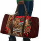 Morocco Independence Day Lion Travel Bag Atlas Mountain Kasbah Heritage