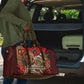Morocco Independence Day Lion Travel Bag Atlas Mountain Kasbah Heritage