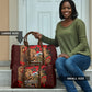 Morocco Independence Day Lion Travel Bag Atlas Mountain Kasbah Heritage