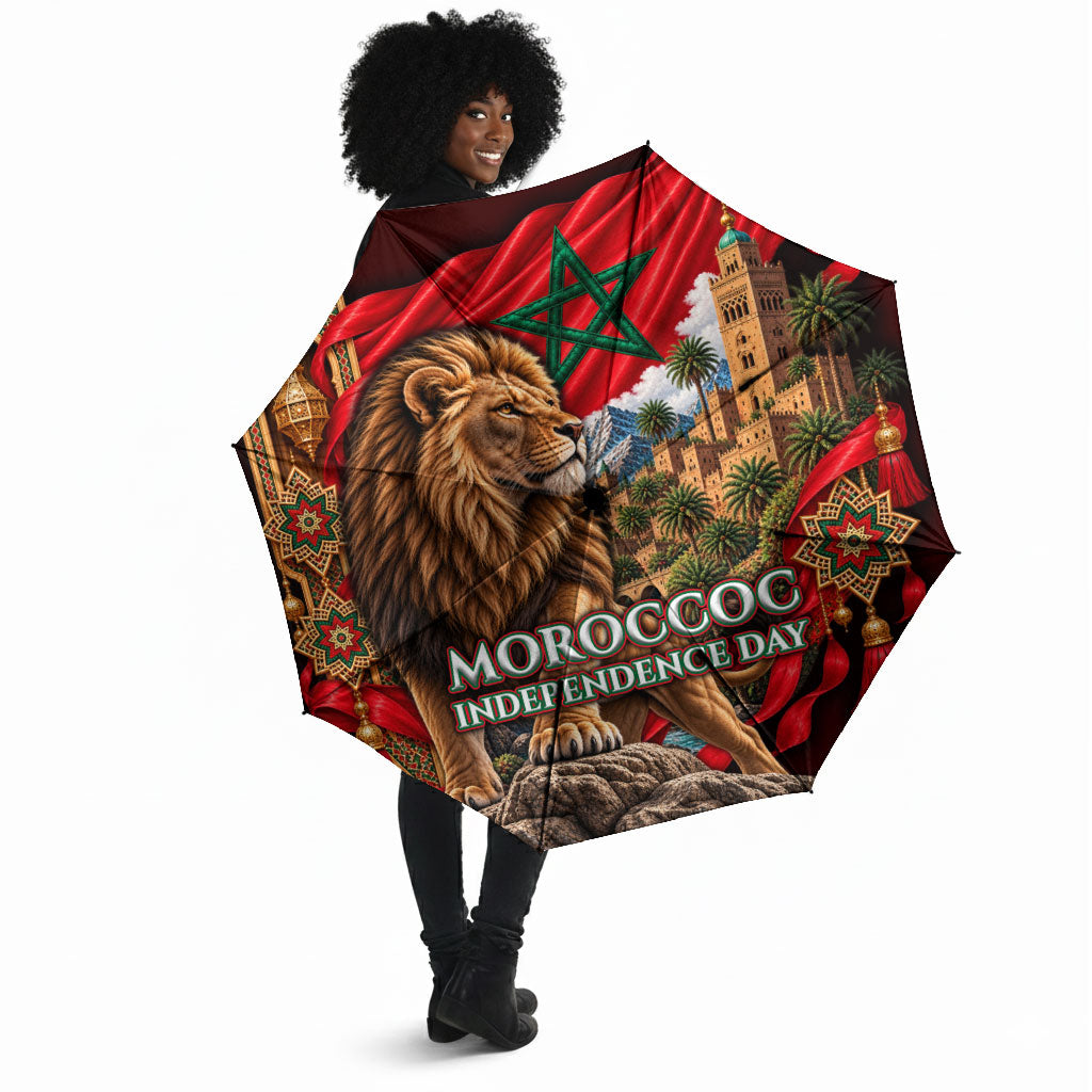 Morocco Independence Day Lion Umbrella Atlas Mountain Kasbah Heritage