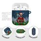 Isom Dart Christmas AirPods Case Black Cowboy  Santa Western Snow Winter