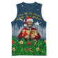 Isom Dart Christmas Basketball Jersey Black Cowboy  Santa Western Snow Winter