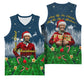 Isom Dart Christmas Basketball Jersey Black Cowboy  Santa Western Snow Winter
