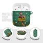 Isom Dart Christmas AirPods Case Black Cowboy Western Holiday Reindeer