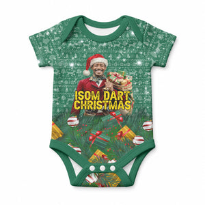 Isom Dart Christmas Baby Onesie Black Cowboy Western Holiday Reindeer
