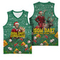 Isom Dart Christmas Basketball Jersey Black Cowboy Western Holiday Reindeer
