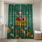 Isom Dart Christmas Bathroom Set Black Cowboy Western Holiday Reindeer