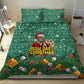 Isom Dart Christmas Bedding Set Black Cowboy Western Holiday Reindeer