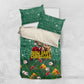 Isom Dart Christmas Bedding Set Black Cowboy Western Holiday Reindeer