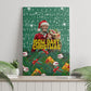 Isom Dart Christmas Canvas Wall Art Black Cowboy Western Holiday Reindeer