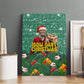 Isom Dart Christmas Canvas Wall Art Black Cowboy Western Holiday Reindeer