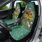 Isom Dart Christmas Car Seat Cover Black Cowboy Western Holiday Reindeer