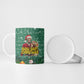Isom Dart Christmas Ceramic Mug Black Cowboy Western Holiday Reindeer